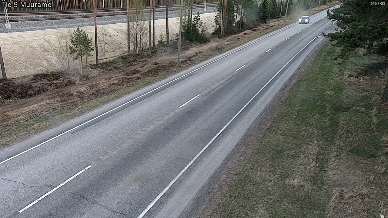 Weather Camera Image Väg 9 Muurame, Muurame, Keski-Suomi