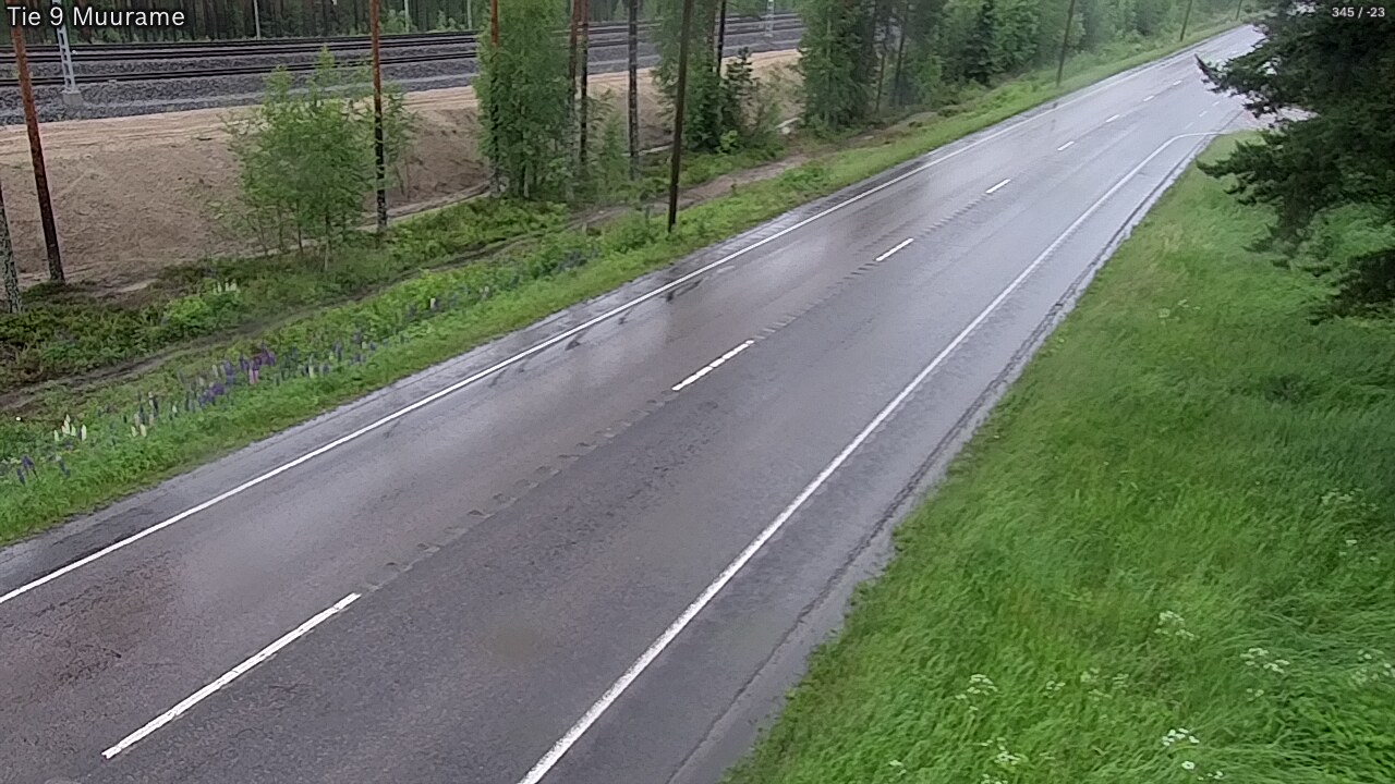 Weather Camera Image Väg 9 Muurame, Muurame, Keski-Suomi