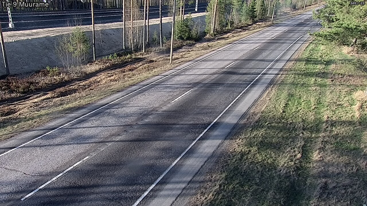 Weather Camera Image Väg 9 Muurame, Muurame, Keski-Suomi