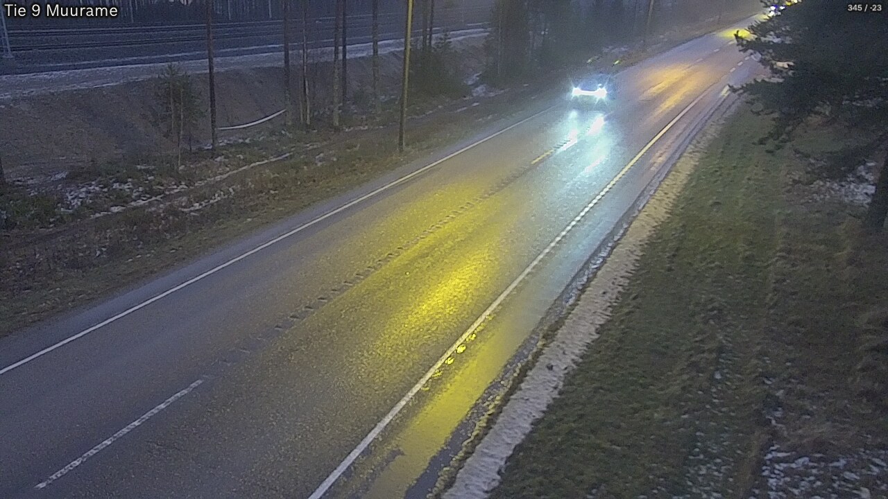 Weather Camera Image Road 9 Muurame, Muurame, Keski-Suomi