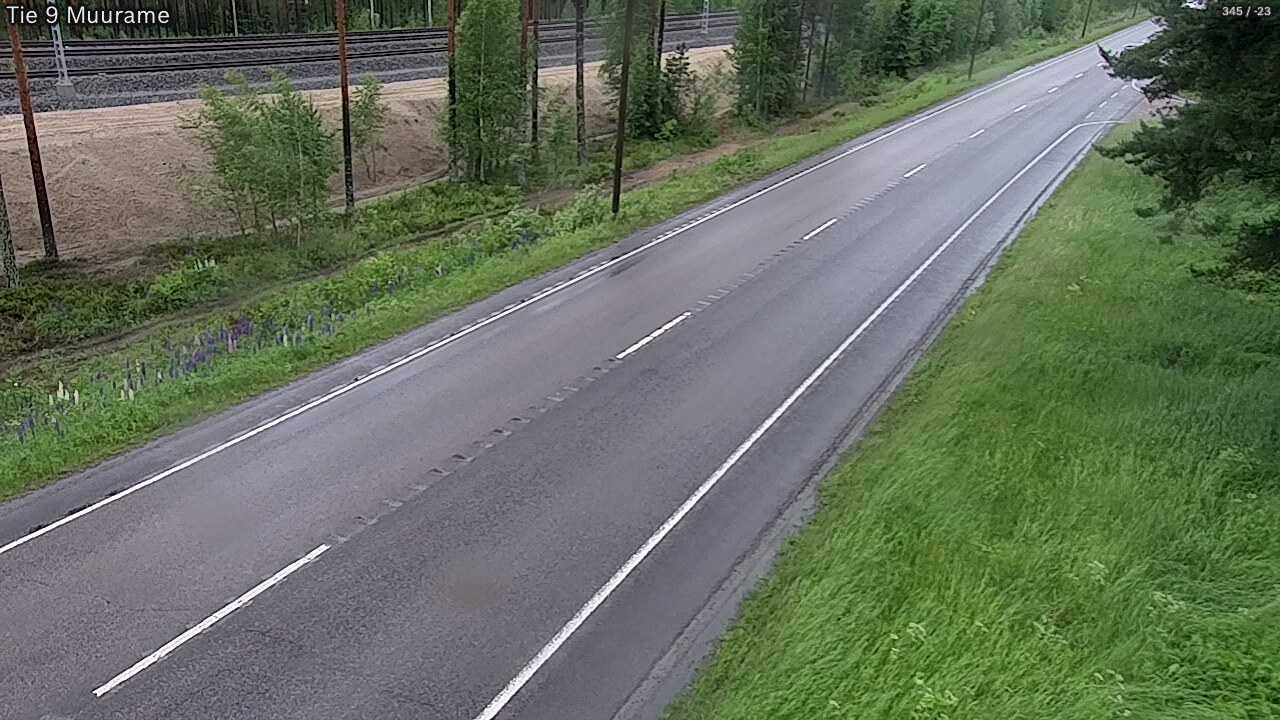 Weather Camera Image Väg 9 Muurame, Muurame, Keski-Suomi