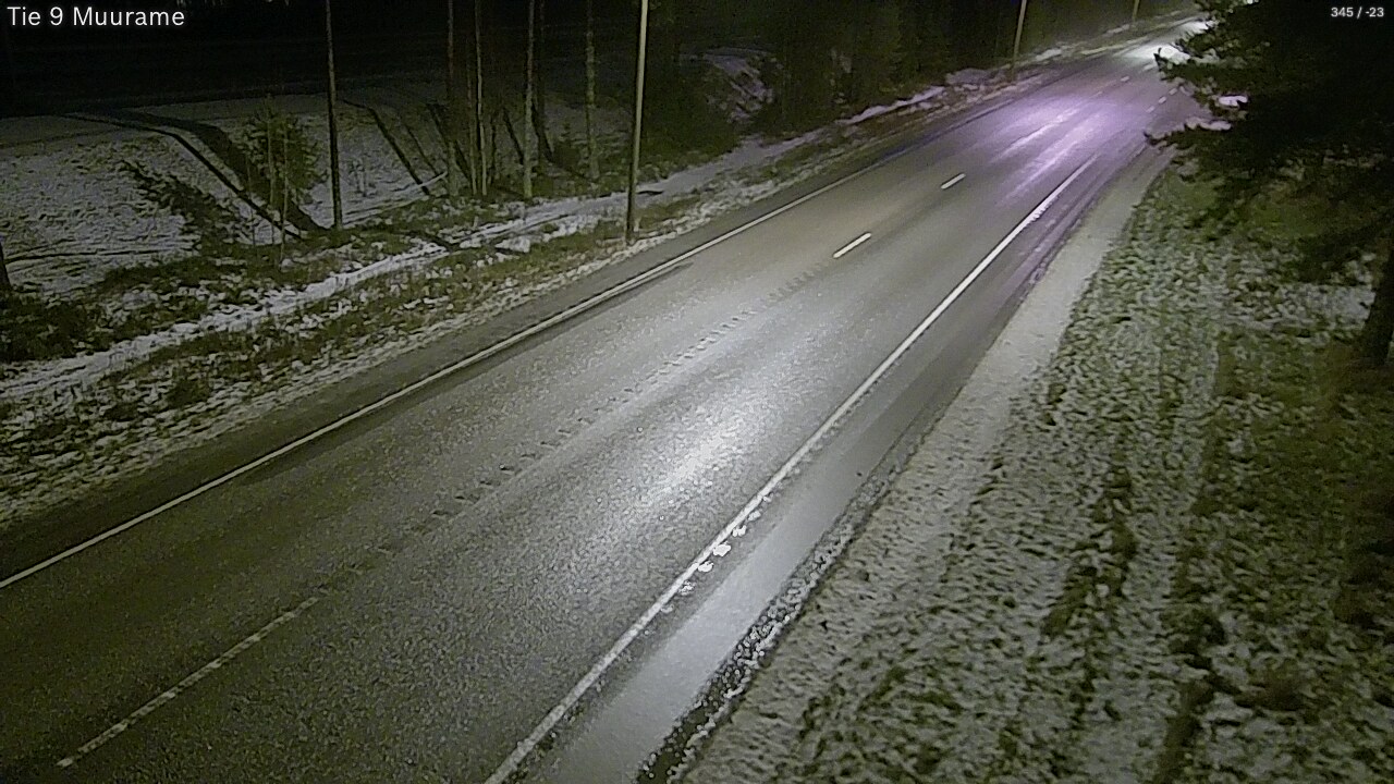 Weather Camera Image Väg 9 Muurame, Muurame, Keski-Suomi