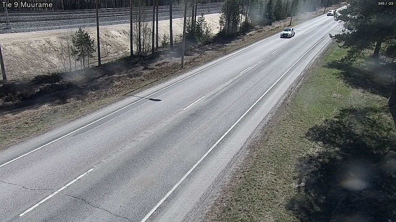 Weather Camera Image Väg 9 Muurame, Muurame, Keski-Suomi