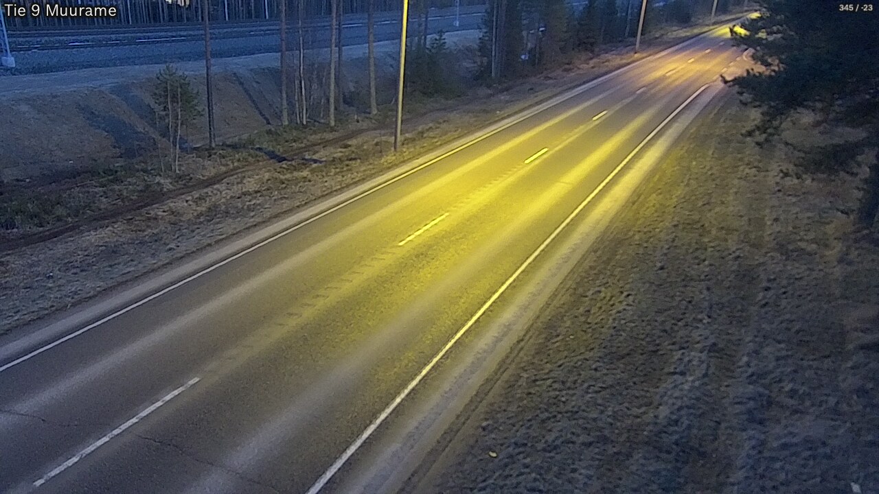 Weather Camera Image Road 9 Muurame, Muurame, Keski-Suomi