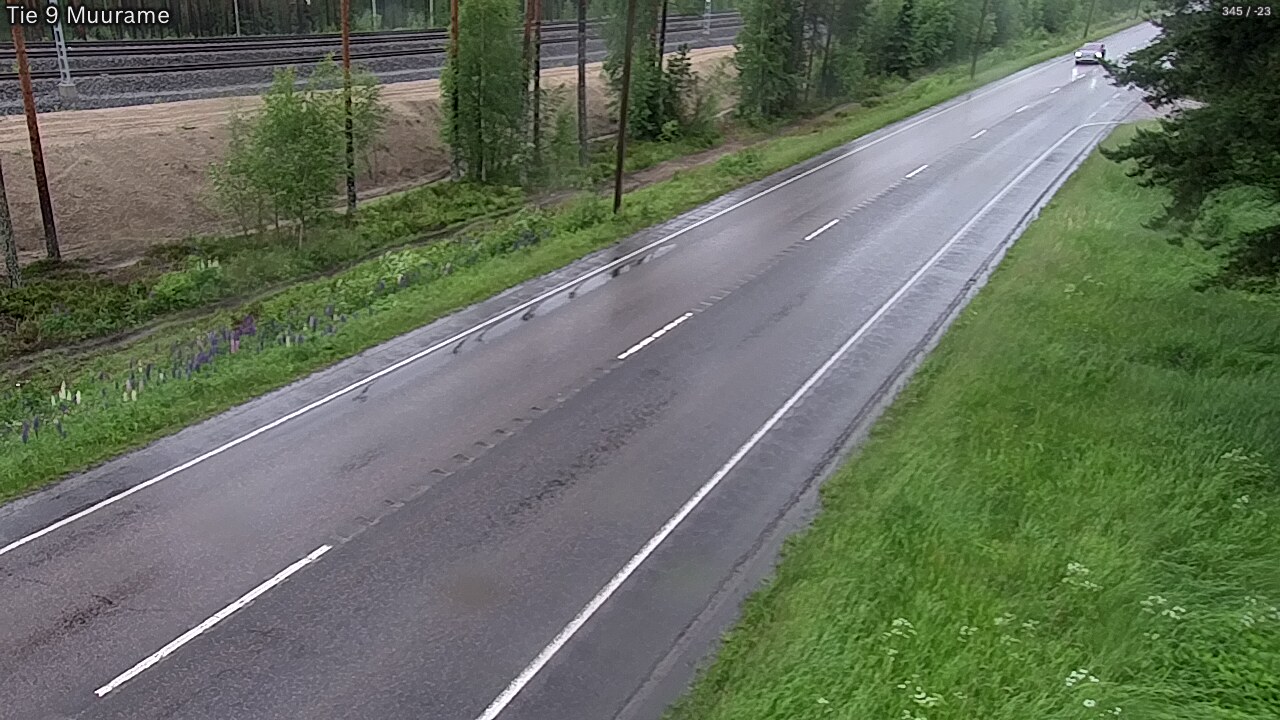 Weather Camera Image Väg 9 Muurame, Muurame, Keski-Suomi