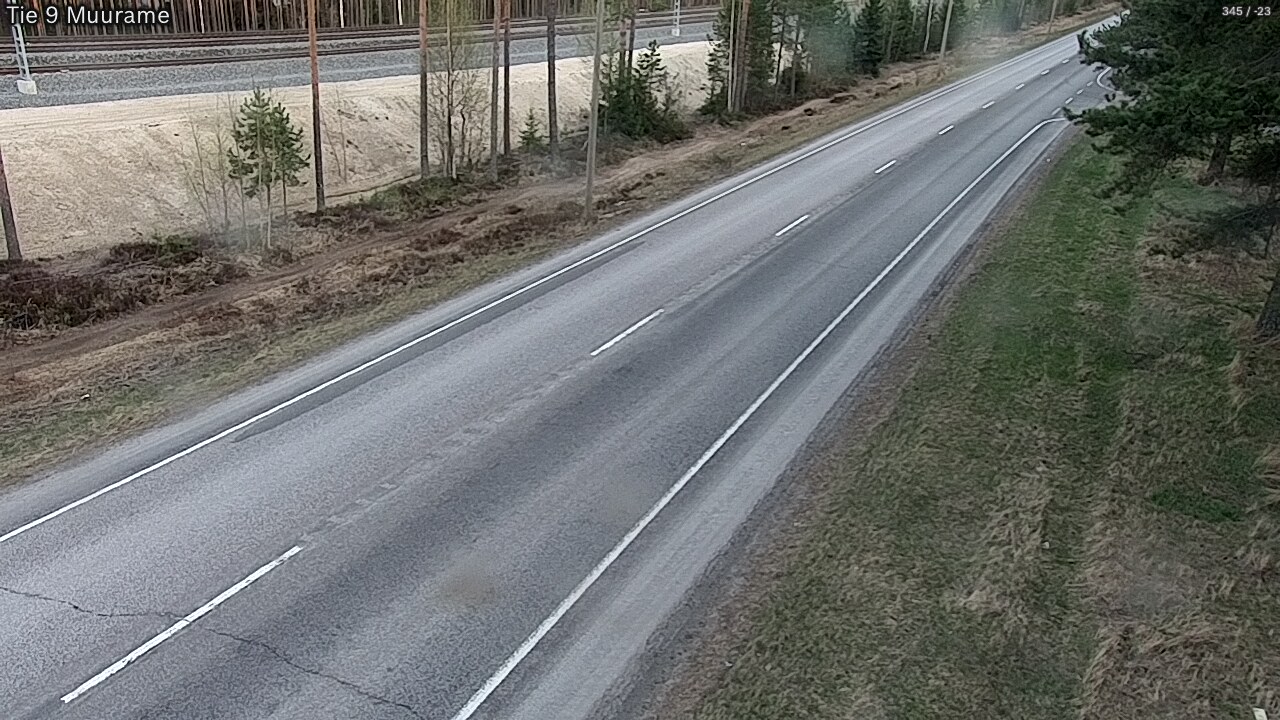 Weather Camera Image Väg 9 Muurame, Muurame, Keski-Suomi