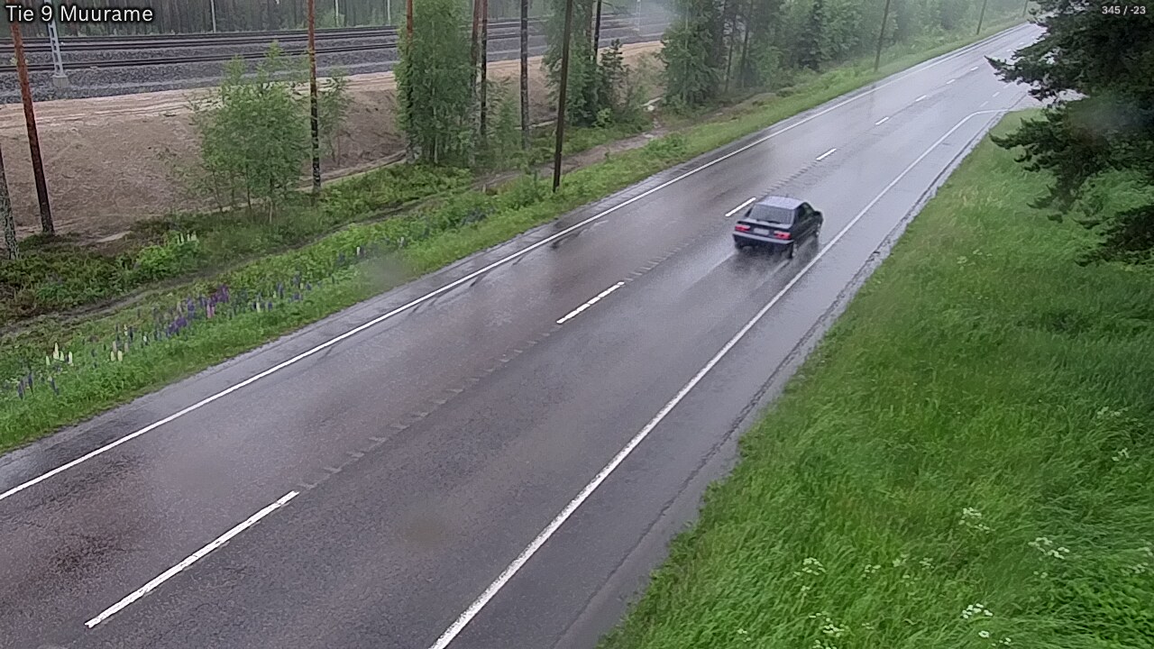 Weather Camera Image Väg 9 Muurame, Muurame, Keski-Suomi