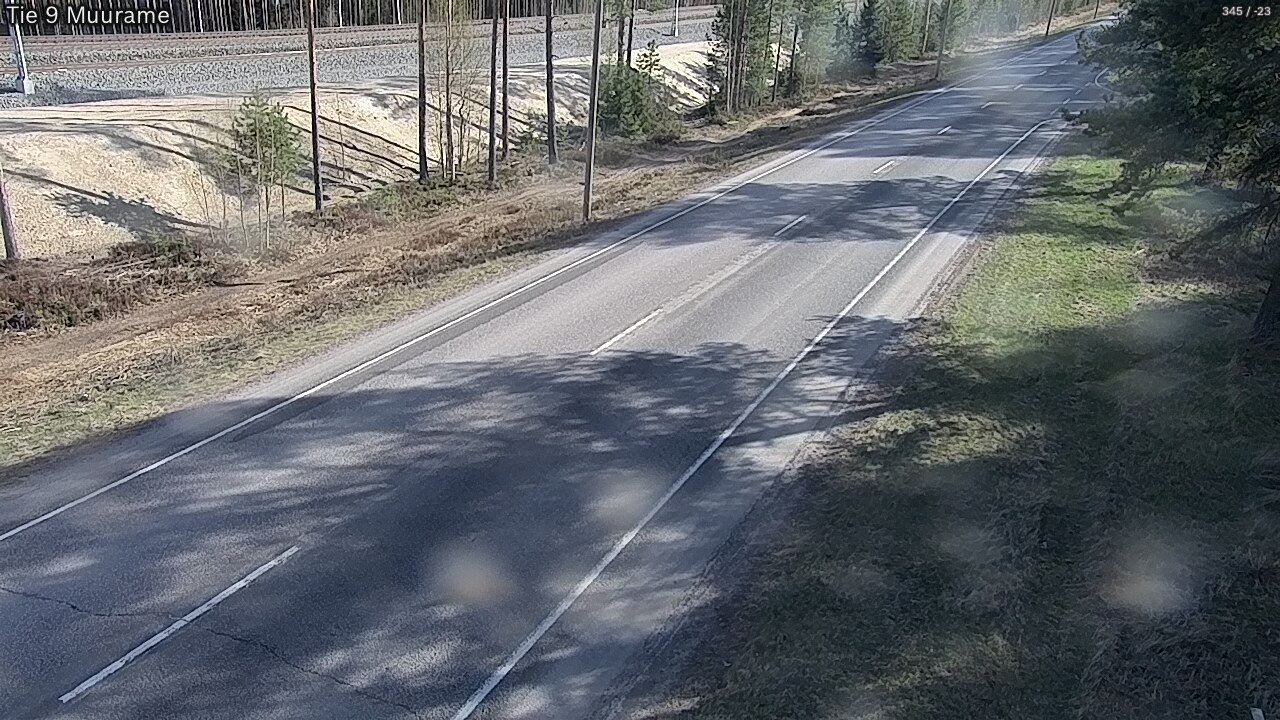 Weather Camera Image Väg 9 Muurame, Muurame, Keski-Suomi
