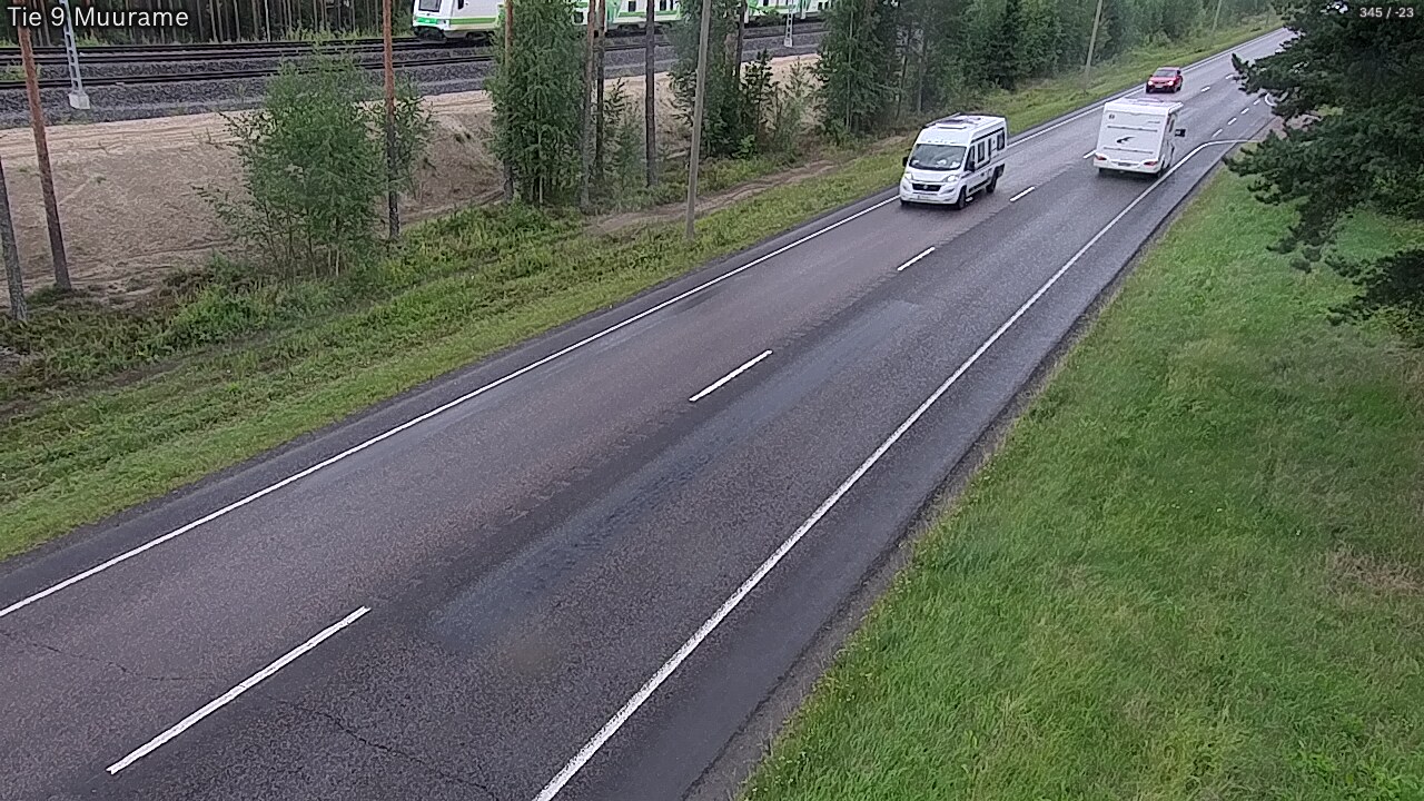 Weather Camera Image Väg 9 Muurame, Muurame, Keski-Suomi