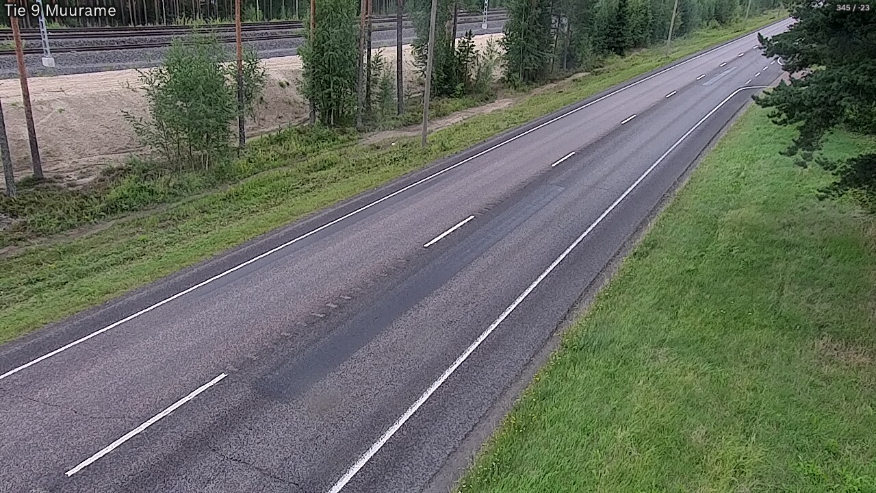 Weather Camera Image Väg 9 Muurame, Muurame, Keski-Suomi