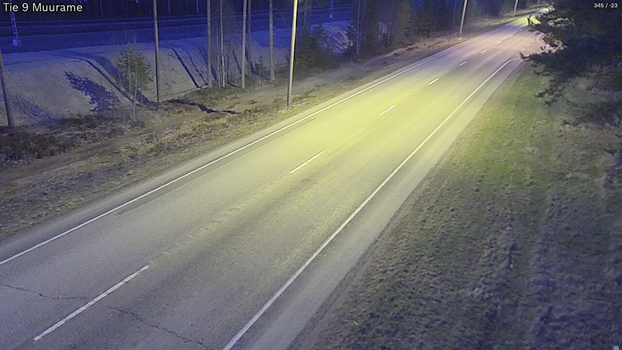 Weather Camera Image Road 9 Muurame, Muurame, Keski-Suomi