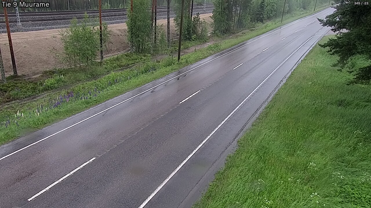 Weather Camera Image Väg 9 Muurame, Muurame, Keski-Suomi