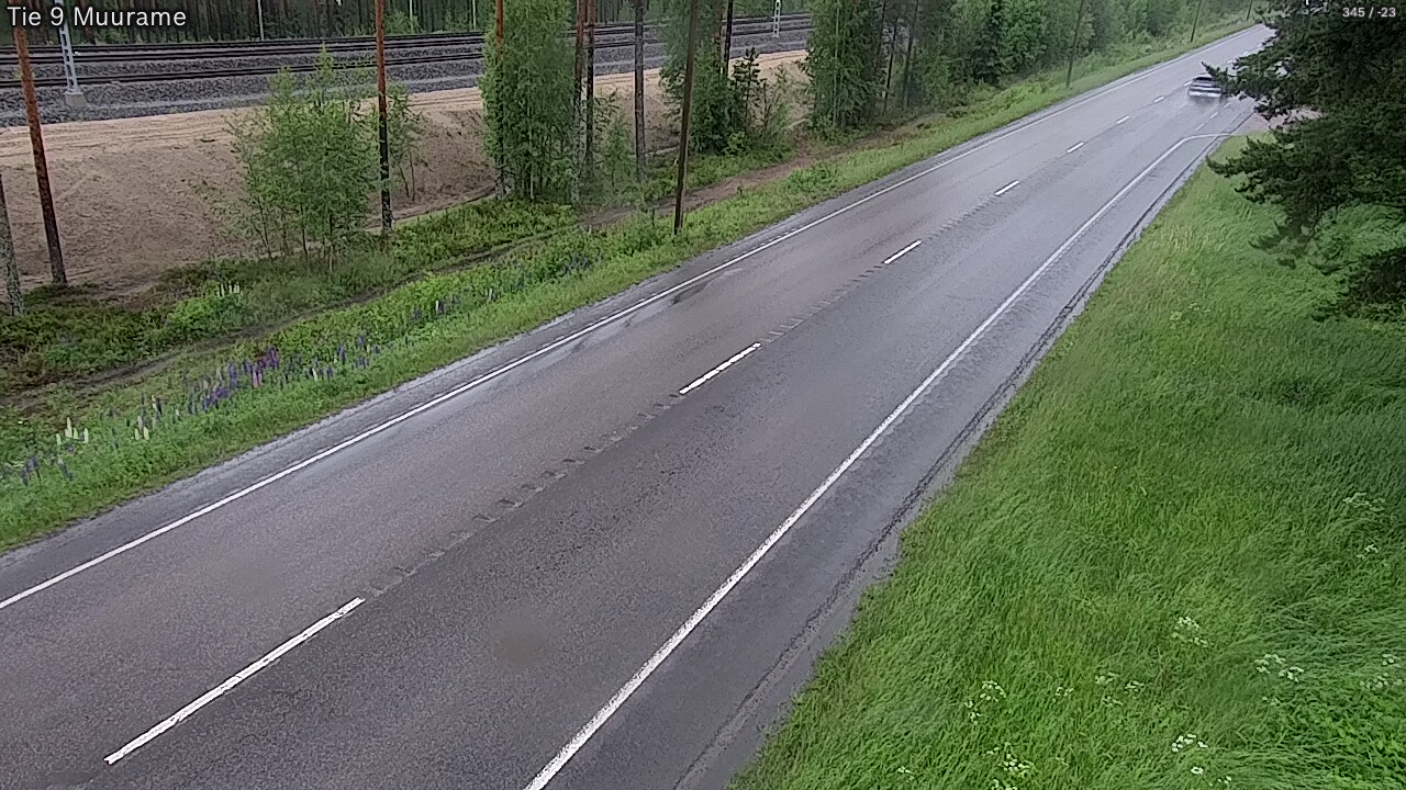 Weather Camera Image Väg 9 Muurame, Muurame, Keski-Suomi