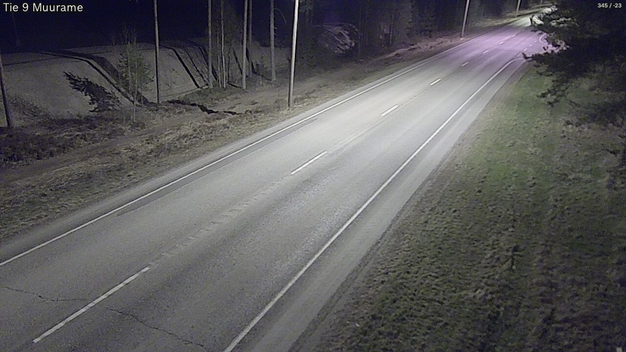 Weather Camera Image Road 9 Muurame, Muurame, Keski-Suomi