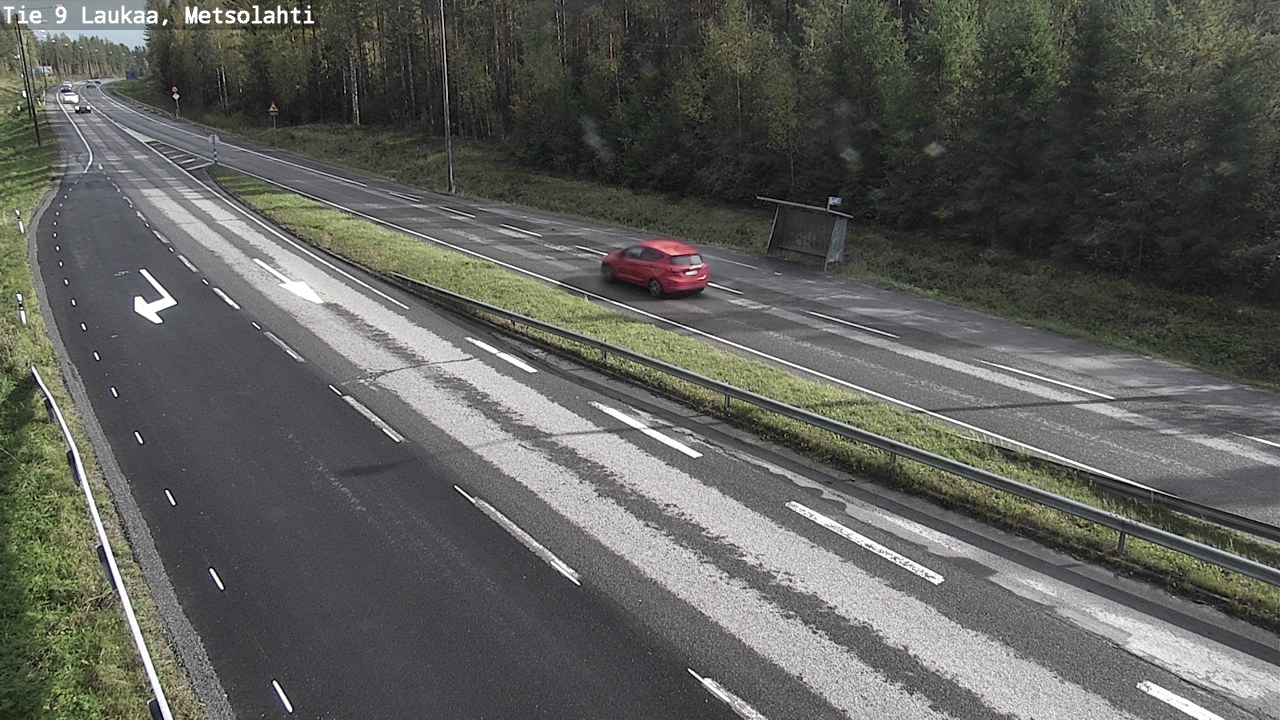 Weather Camera Image Väg 9 Laukaa, Metsolahti, Laukaa, Keski-Suomi