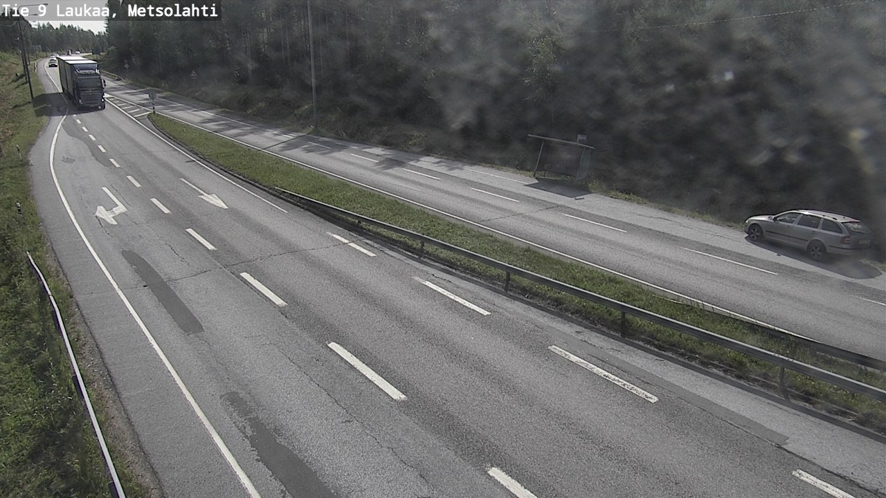 Weather Camera Image Väg 9 Laukaa, Metsolahti, Laukaa, Keski-Suomi