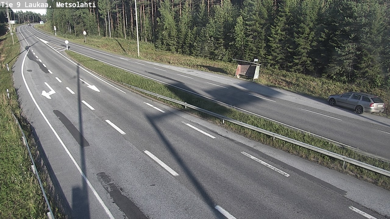 Weather Camera Image Väg 9 Laukaa, Metsolahti, Laukaa, Keski-Suomi