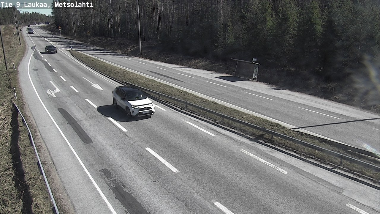 Weather Camera Image Väg 9 Laukaa, Metsolahti, Laukaa, Keski-Suomi