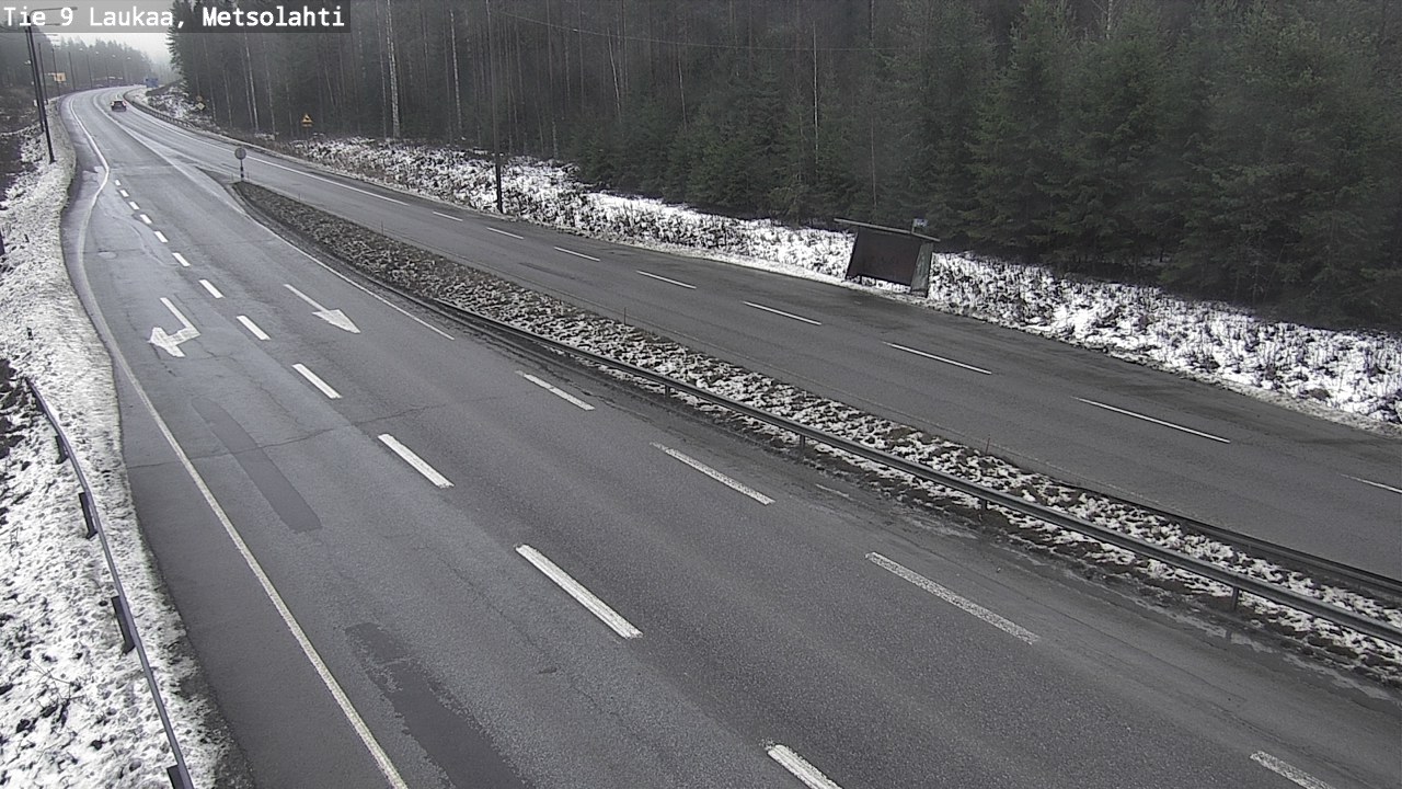 Weather Camera Image Väg 9 Laukaa, Metsolahti, Laukaa, Keski-Suomi