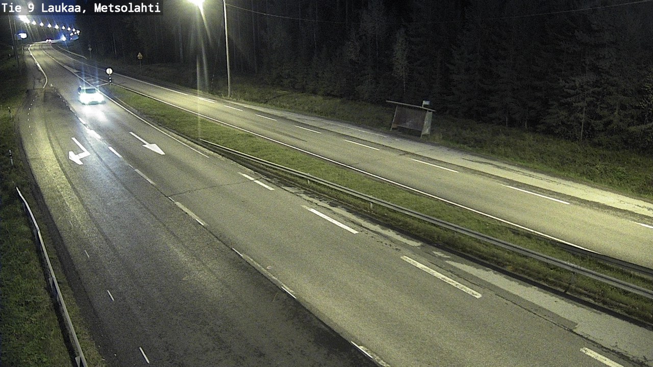 Weather Camera Image Väg 9 Laukaa, Metsolahti, Laukaa, Keski-Suomi