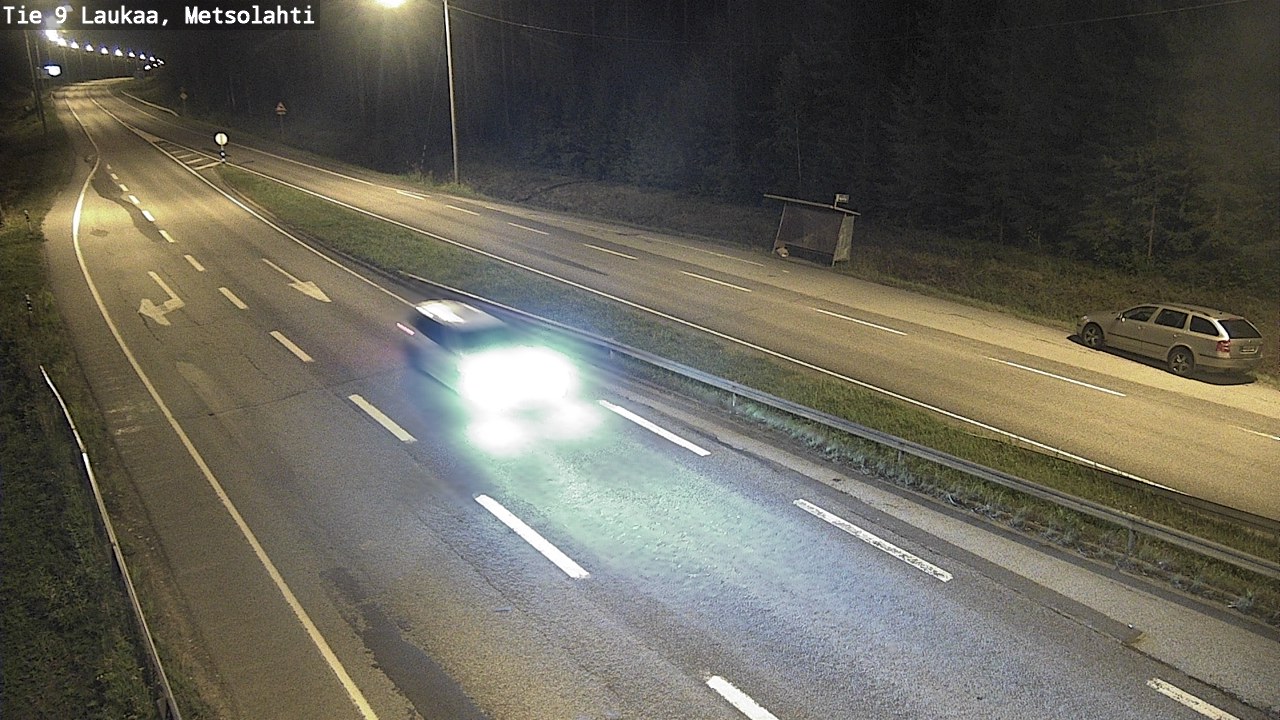 Weather Camera Image Väg 9 Laukaa, Metsolahti, Laukaa, Keski-Suomi