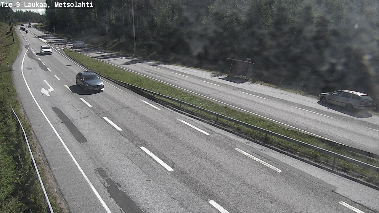 Weather Camera Image Väg 9 Laukaa, Metsolahti, Laukaa, Keski-Suomi