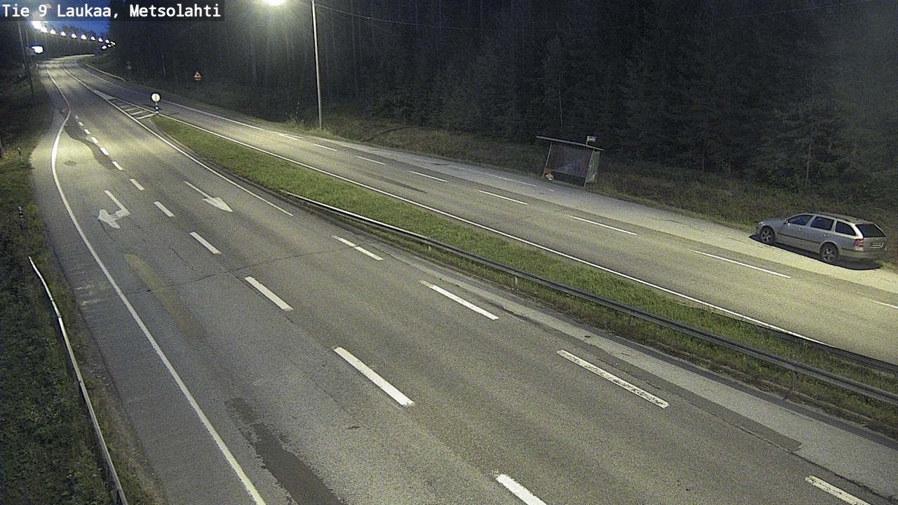 Weather Camera Image Väg 9 Laukaa, Metsolahti, Laukaa, Keski-Suomi