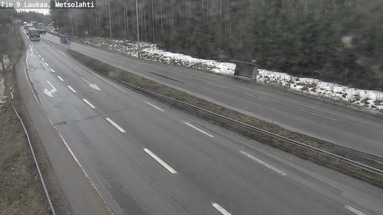 Weather Camera Image Road 9 Laukaa, Metsolahti, Laukaa, Keski-Suomi