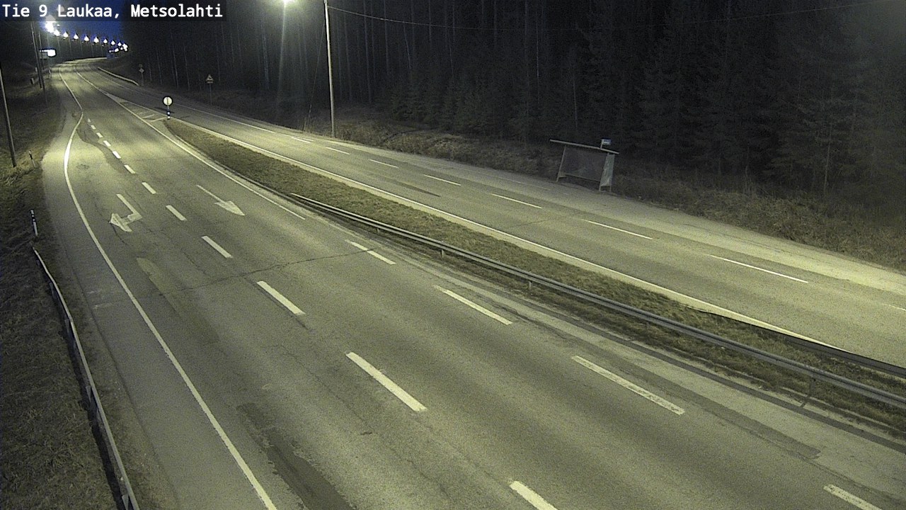 Weather Camera Image Väg 9 Laukaa, Metsolahti, Laukaa, Keski-Suomi
