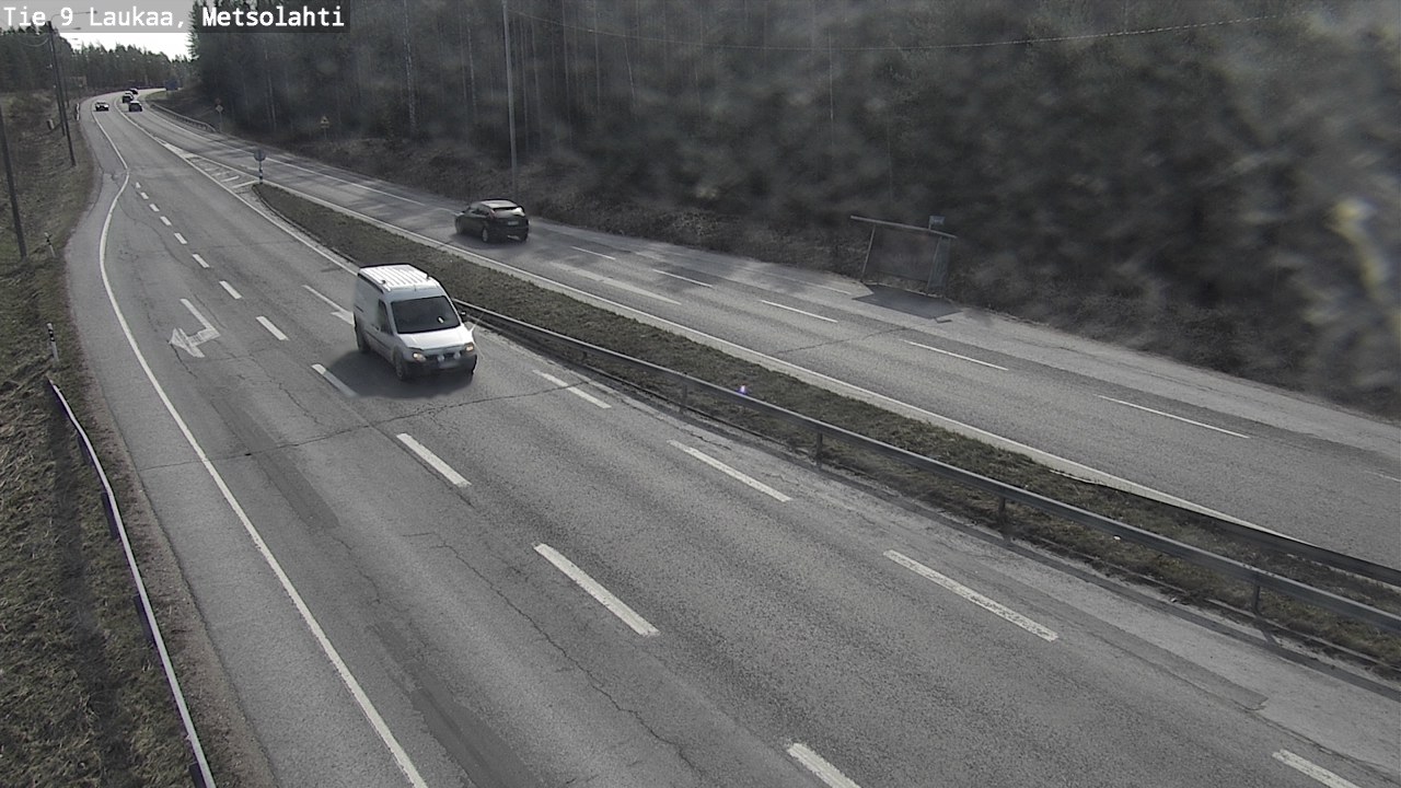 Weather Camera Image Väg 9 Laukaa, Metsolahti, Laukaa, Keski-Suomi