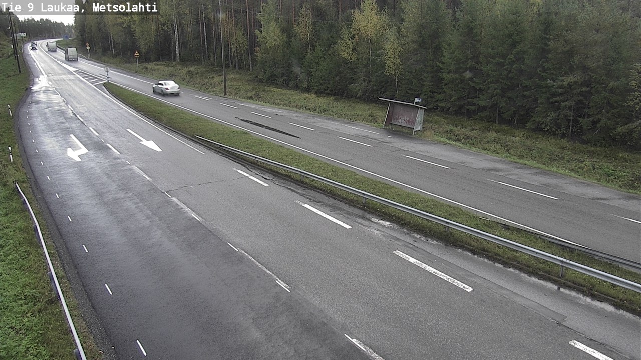 Weather Camera Image Väg 9 Laukaa, Metsolahti, Laukaa, Keski-Suomi