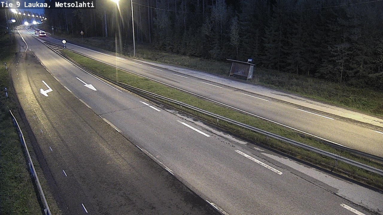 Weather Camera Image Väg 9 Laukaa, Metsolahti, Laukaa, Keski-Suomi