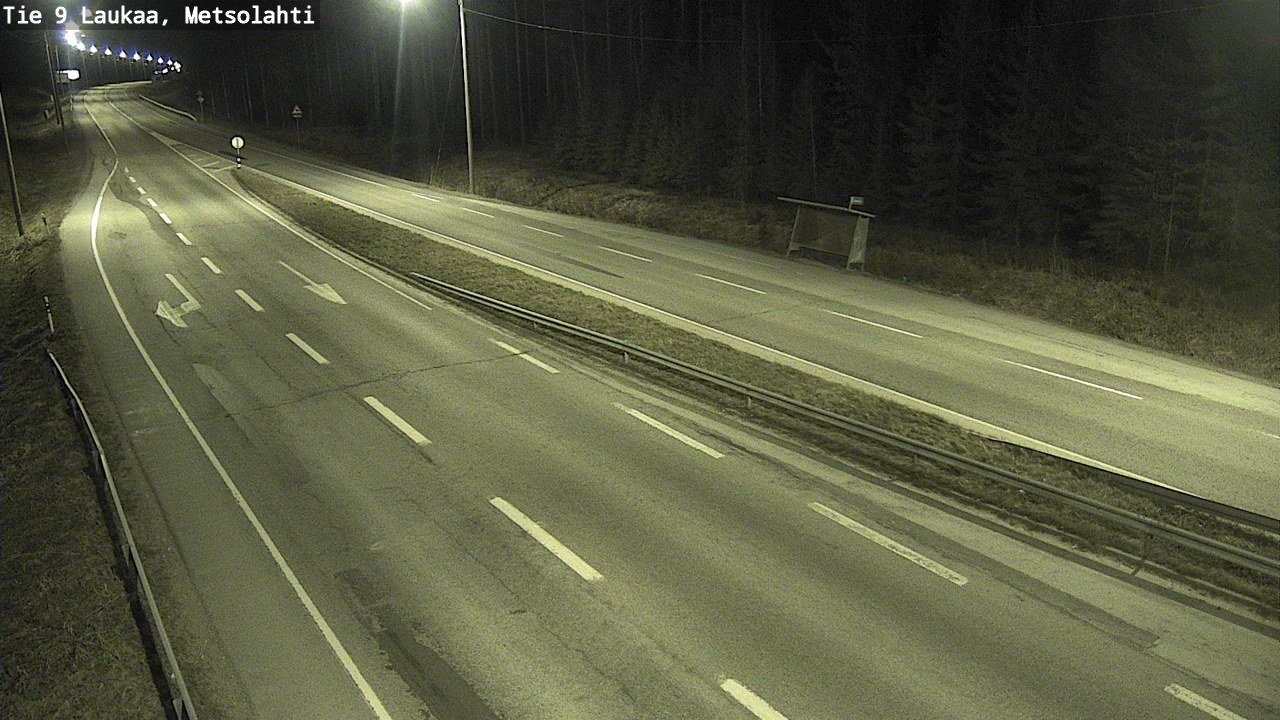 Weather Camera Image Väg 9 Laukaa, Metsolahti, Laukaa, Keski-Suomi