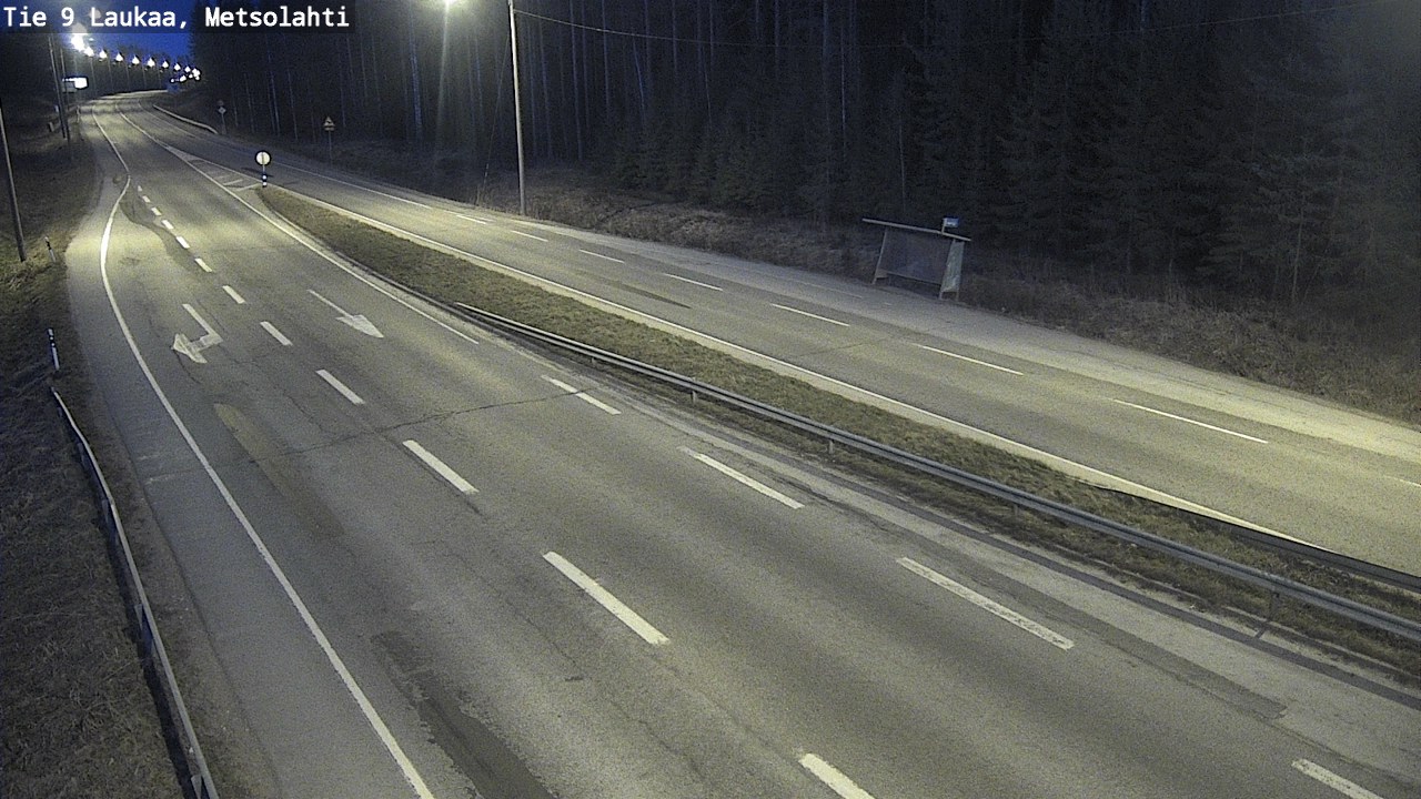 Weather Camera Image Väg 9 Laukaa, Metsolahti, Laukaa, Keski-Suomi