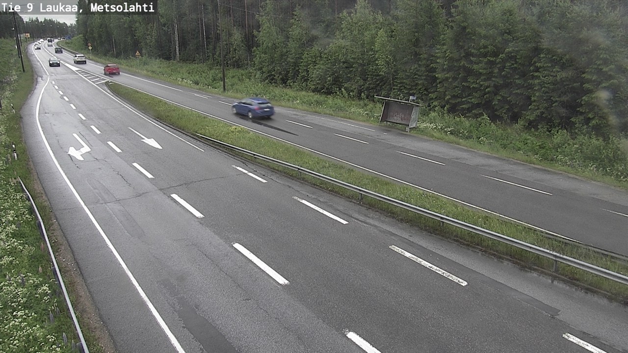 Weather Camera Image Road 9 Laukaa, Metsolahti, Laukaa, Keski-Suomi