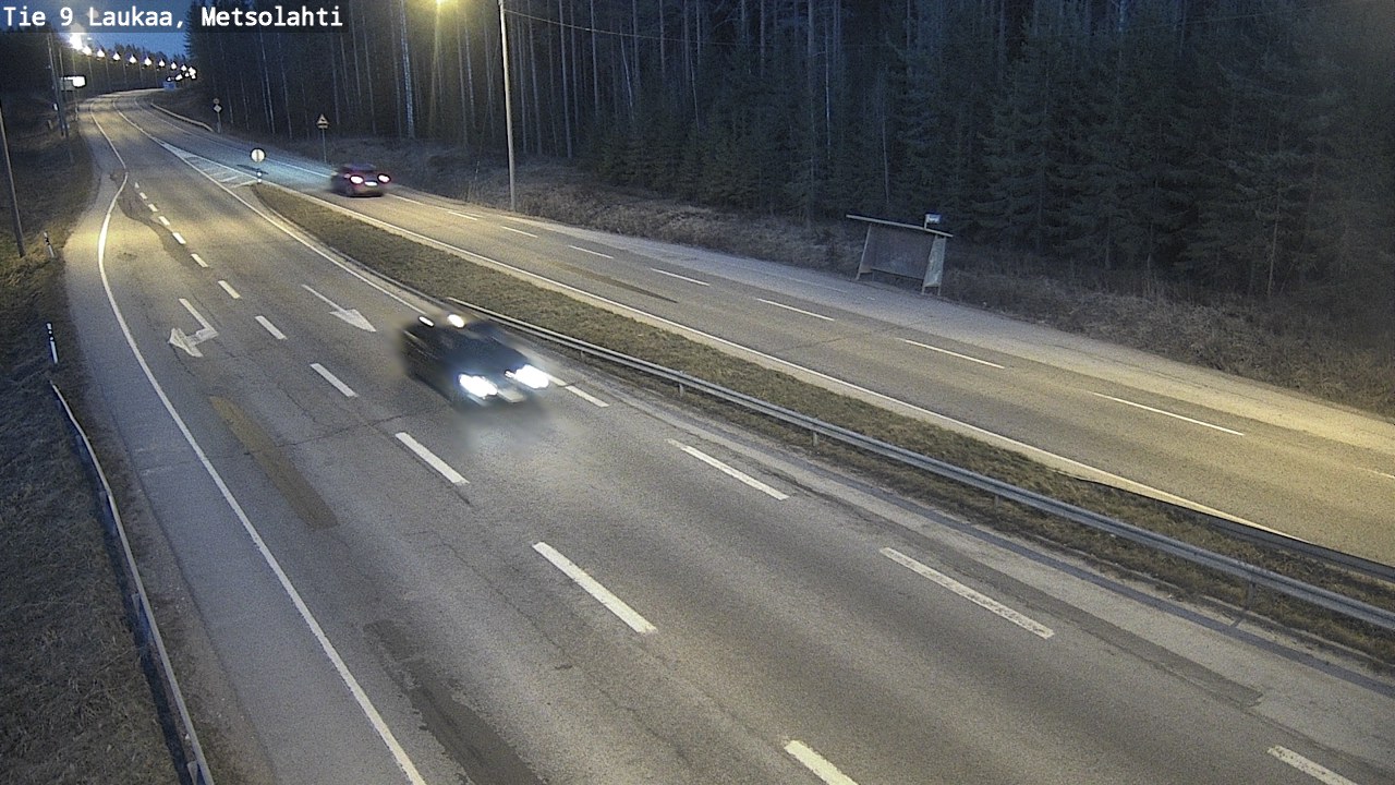 Weather Camera Image Väg 9 Laukaa, Metsolahti, Laukaa, Keski-Suomi
