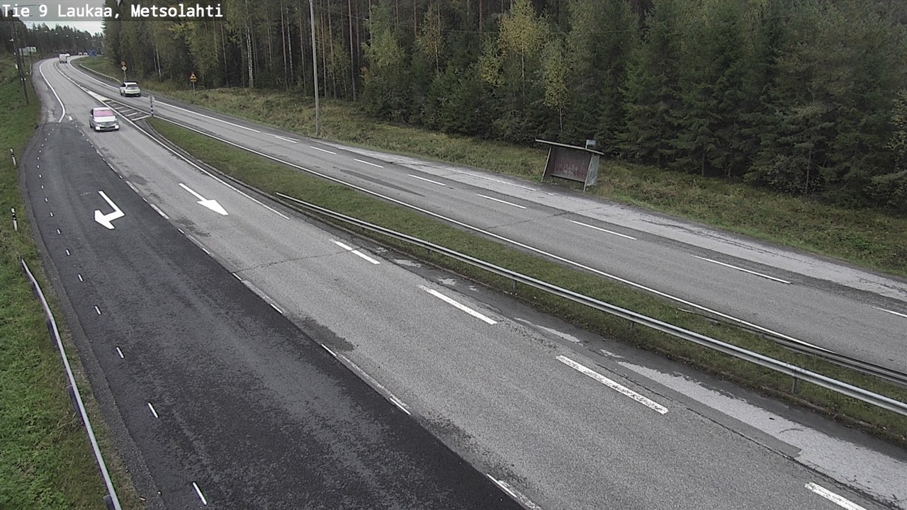 Weather Camera Image Väg 9 Laukaa, Metsolahti, Laukaa, Keski-Suomi