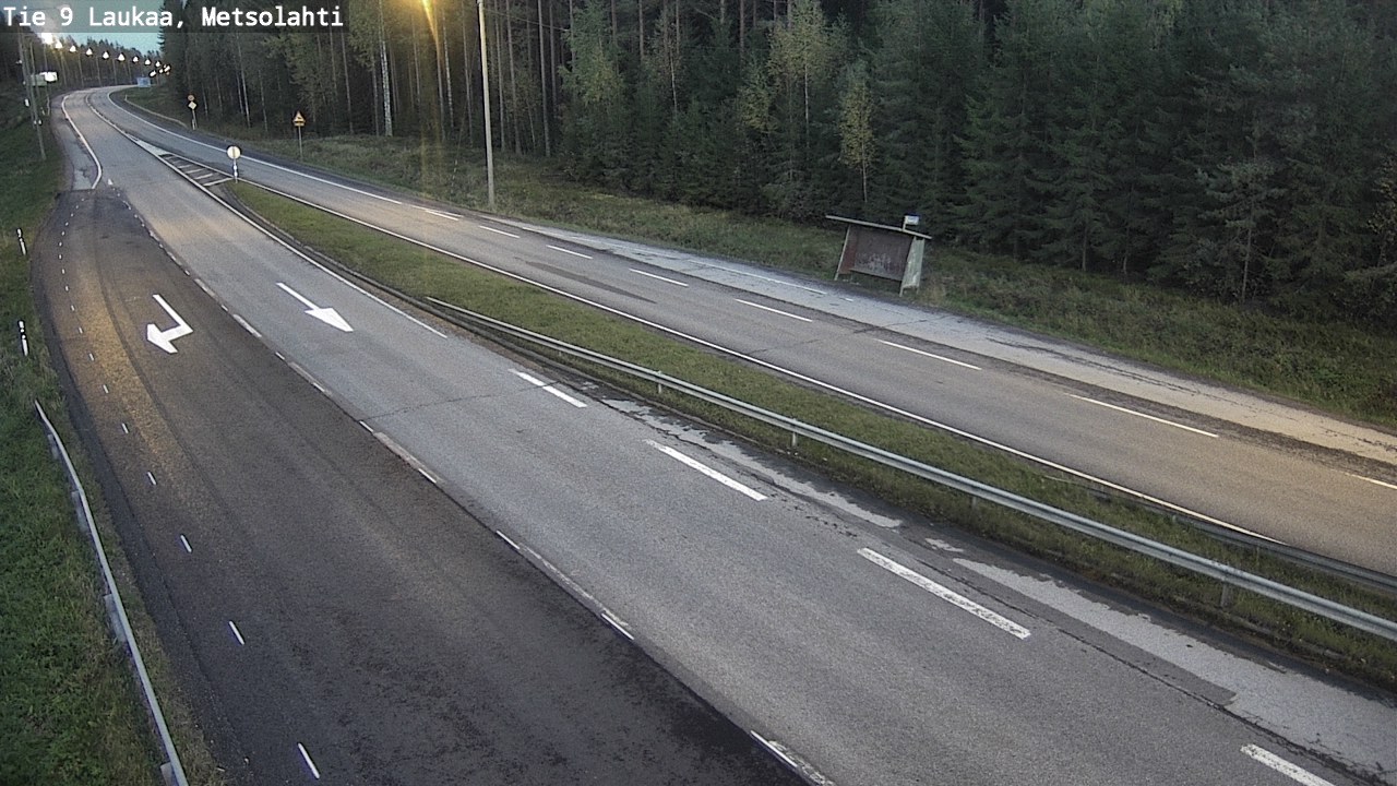 Weather Camera Image Väg 9 Laukaa, Metsolahti, Laukaa, Keski-Suomi