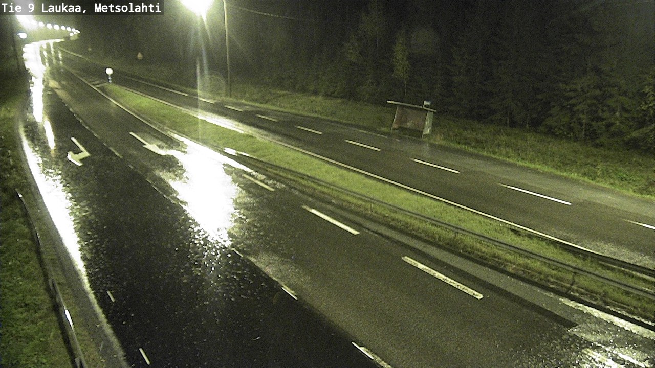 Weather Camera Image Väg 9 Laukaa, Metsolahti, Laukaa, Keski-Suomi