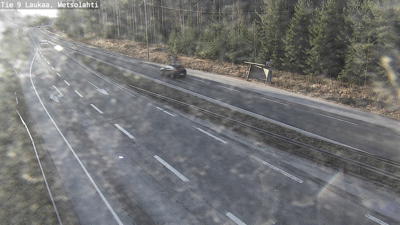 Weather Camera Image Väg 9 Laukaa, Metsolahti, Laukaa, Keski-Suomi