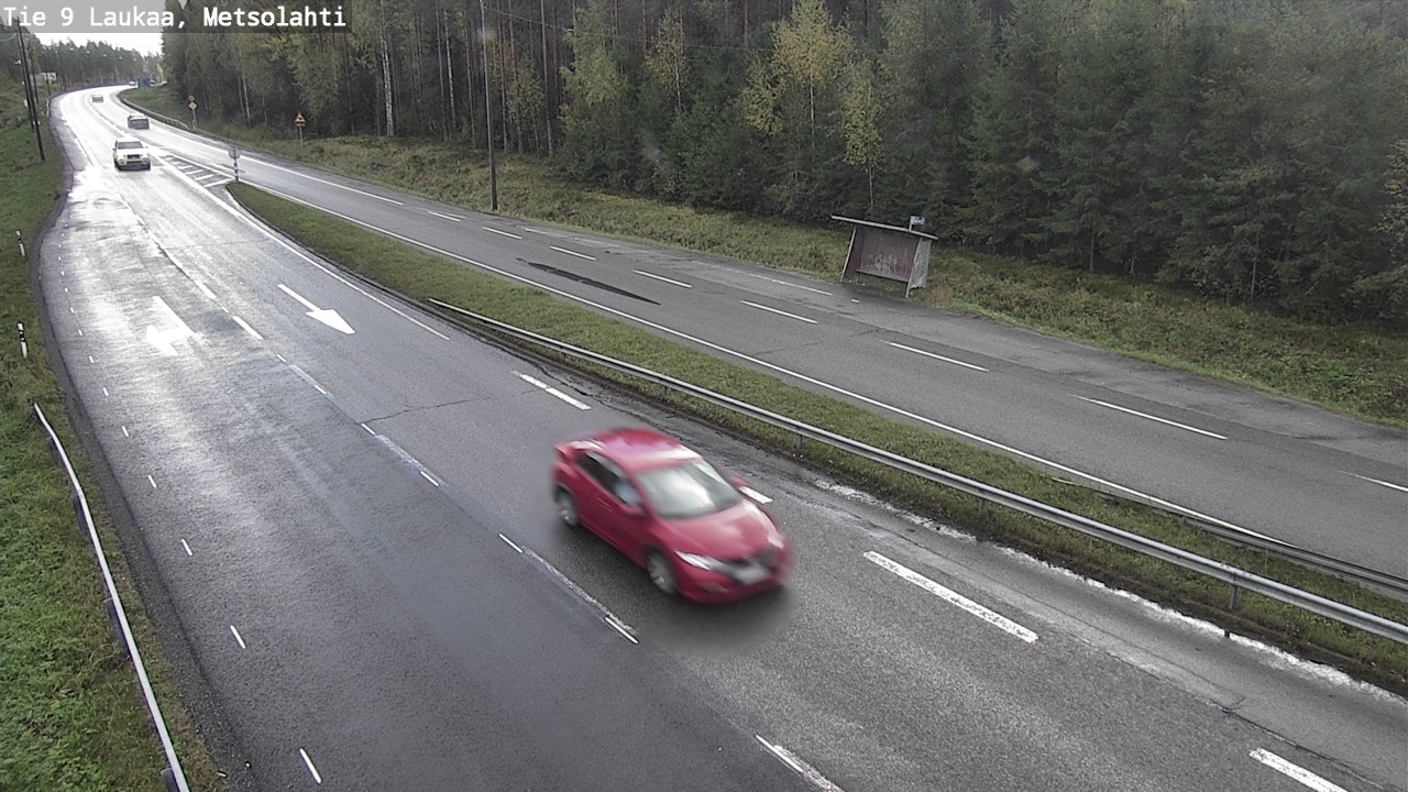 Weather Camera Image Väg 9 Laukaa, Metsolahti, Laukaa, Keski-Suomi