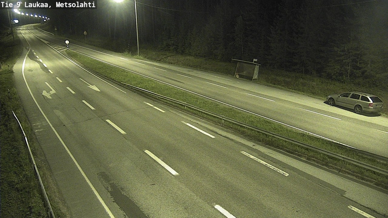 Weather Camera Image Väg 9 Laukaa, Metsolahti, Laukaa, Keski-Suomi