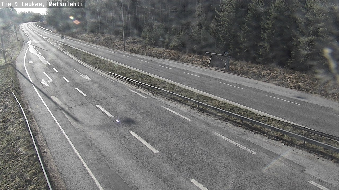 Weather Camera Image Road 9 Laukaa, Metsolahti, Laukaa, Keski-Suomi