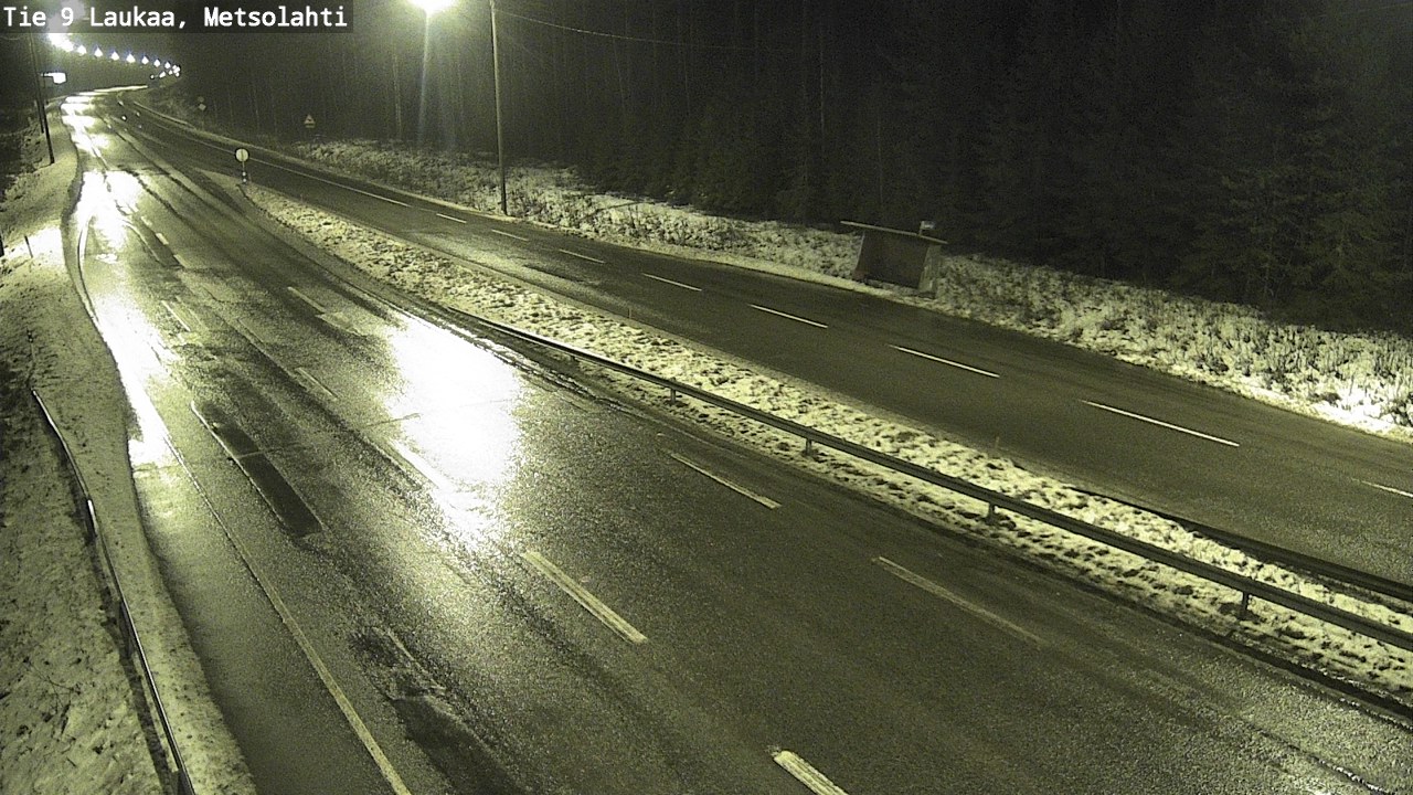 Weather Camera Image Väg 9 Laukaa, Metsolahti, Laukaa, Keski-Suomi