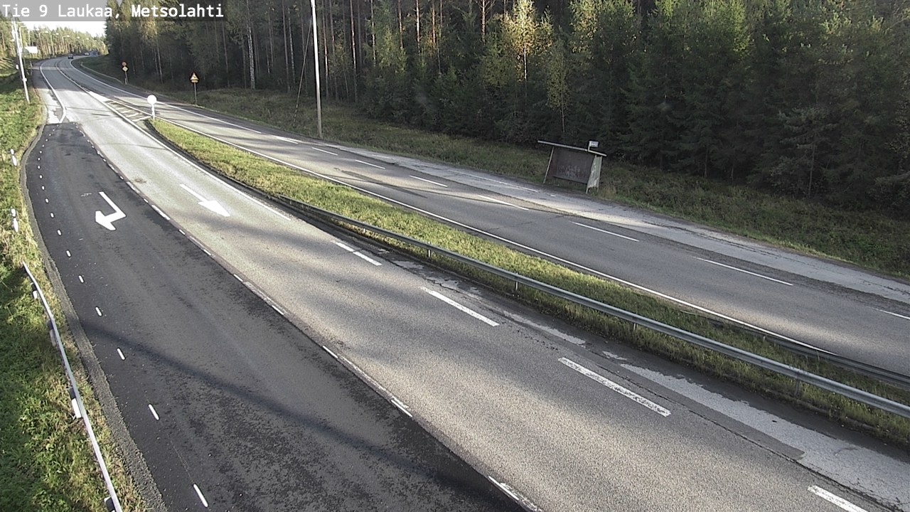 Weather Camera Image Väg 9 Laukaa, Metsolahti, Laukaa, Keski-Suomi