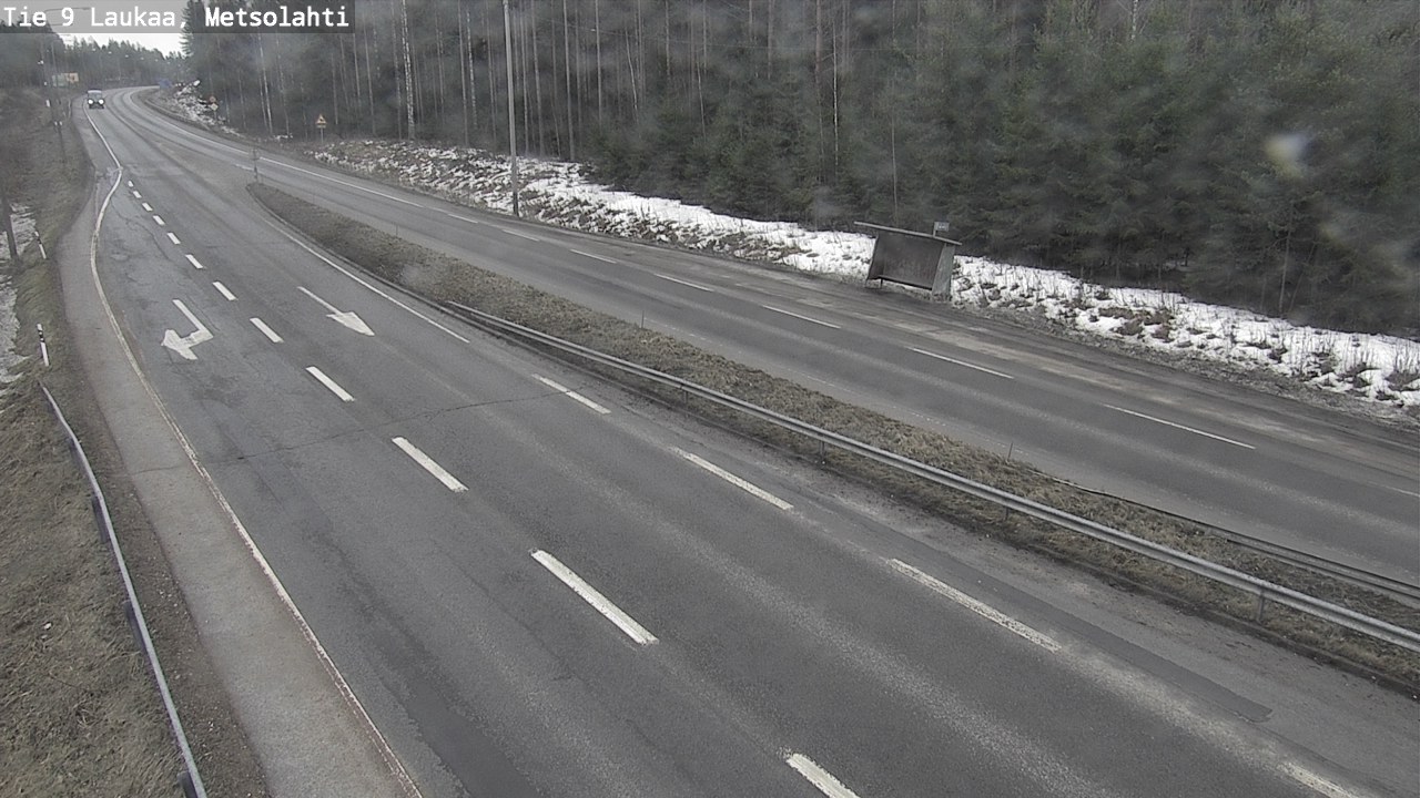 Weather Camera Image Road 9 Laukaa, Metsolahti, Laukaa, Keski-Suomi