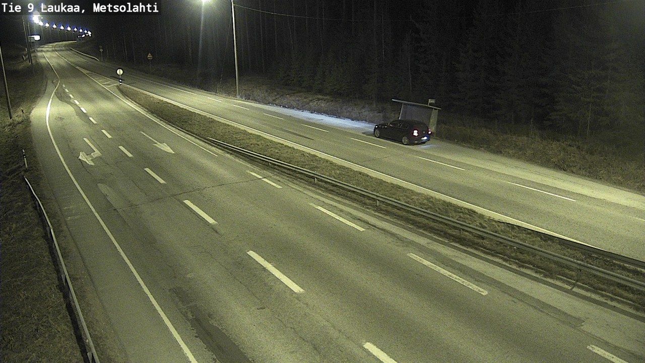 Weather Camera Image Väg 9 Laukaa, Metsolahti, Laukaa, Keski-Suomi