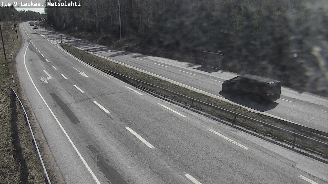 Weather Camera Image Väg 9 Laukaa, Metsolahti, Laukaa, Keski-Suomi
