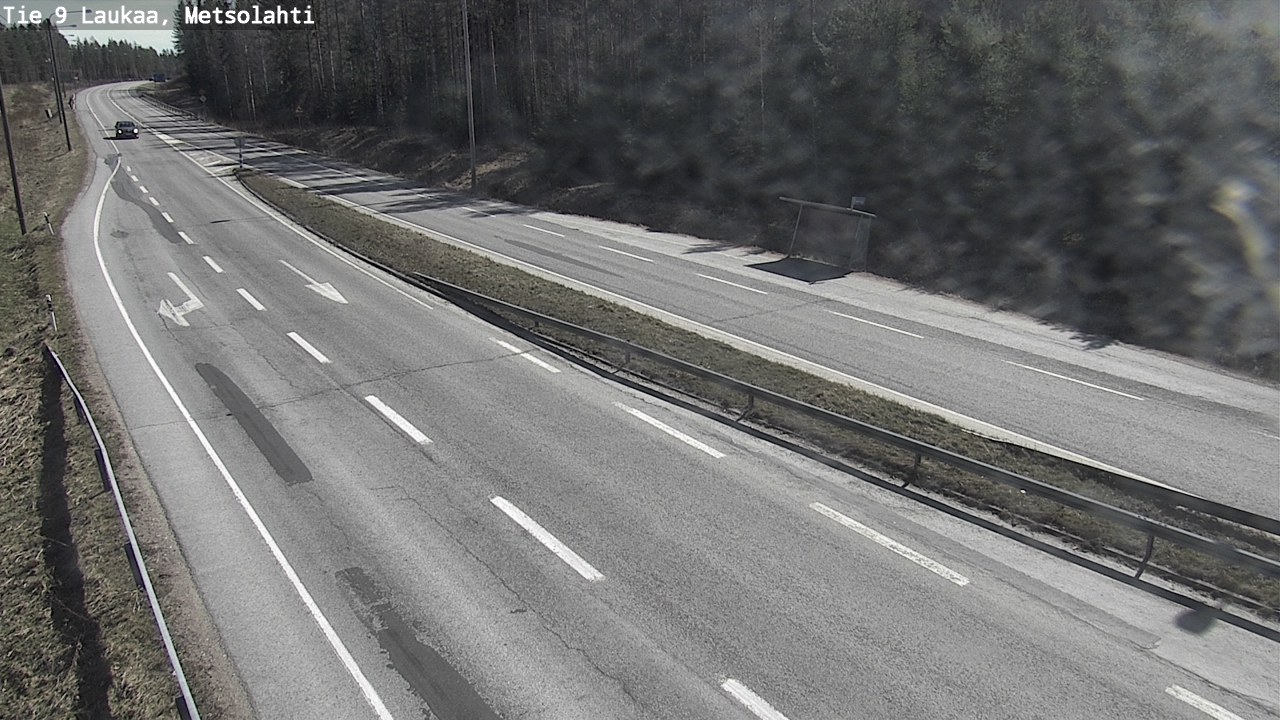 Weather Camera Image Väg 9 Laukaa, Metsolahti, Laukaa, Keski-Suomi