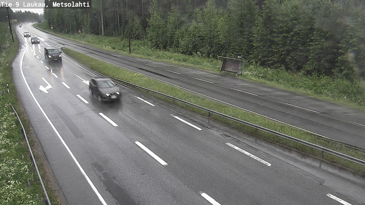 Weather Camera Image Road 9 Laukaa, Metsolahti, Laukaa, Keski-Suomi